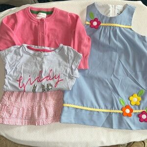 3T Girls Bundle, Hanna Andersson, Florence Eiseman, Joules